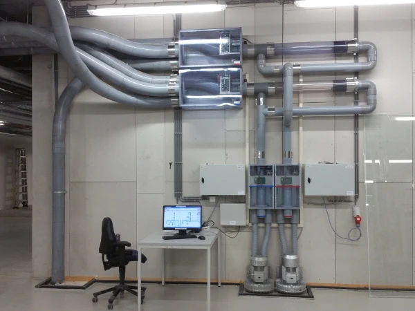 buizen post installatie in de industriele sector