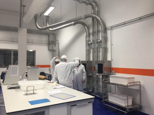 Buizenpost installatie in de industriele sector
